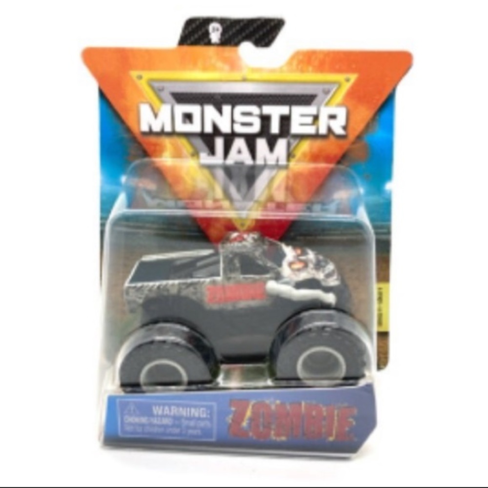 Monster Jam Grey Zombie with Arms Truck 1:64